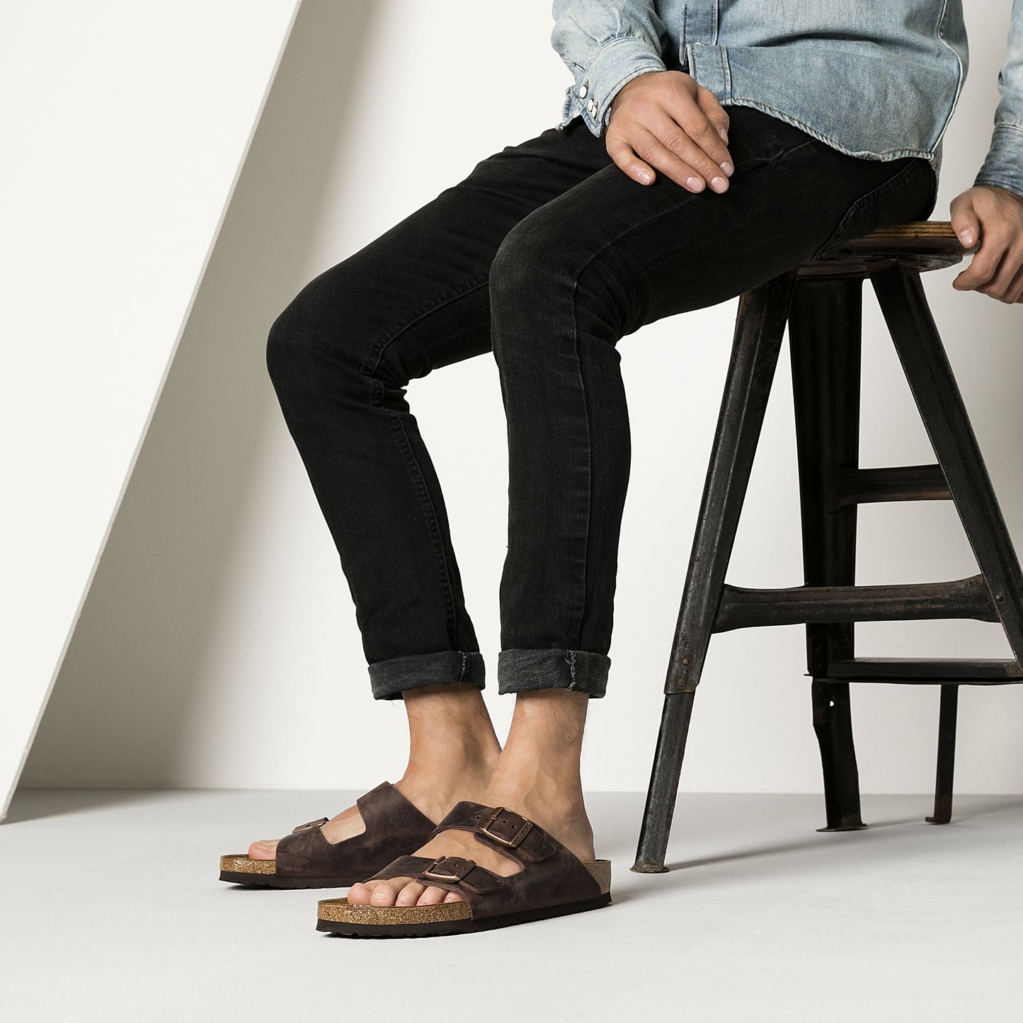 Birkenstock 0052533 Arizona Habana Brown Oiled Leather Sandals