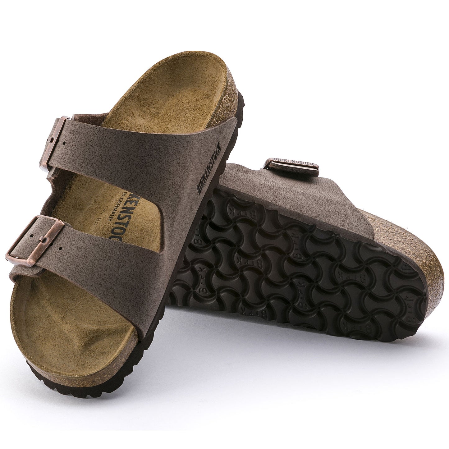 Birkenstock 0151183/151183 Arizona BS Mocha 2 Strap Sandals