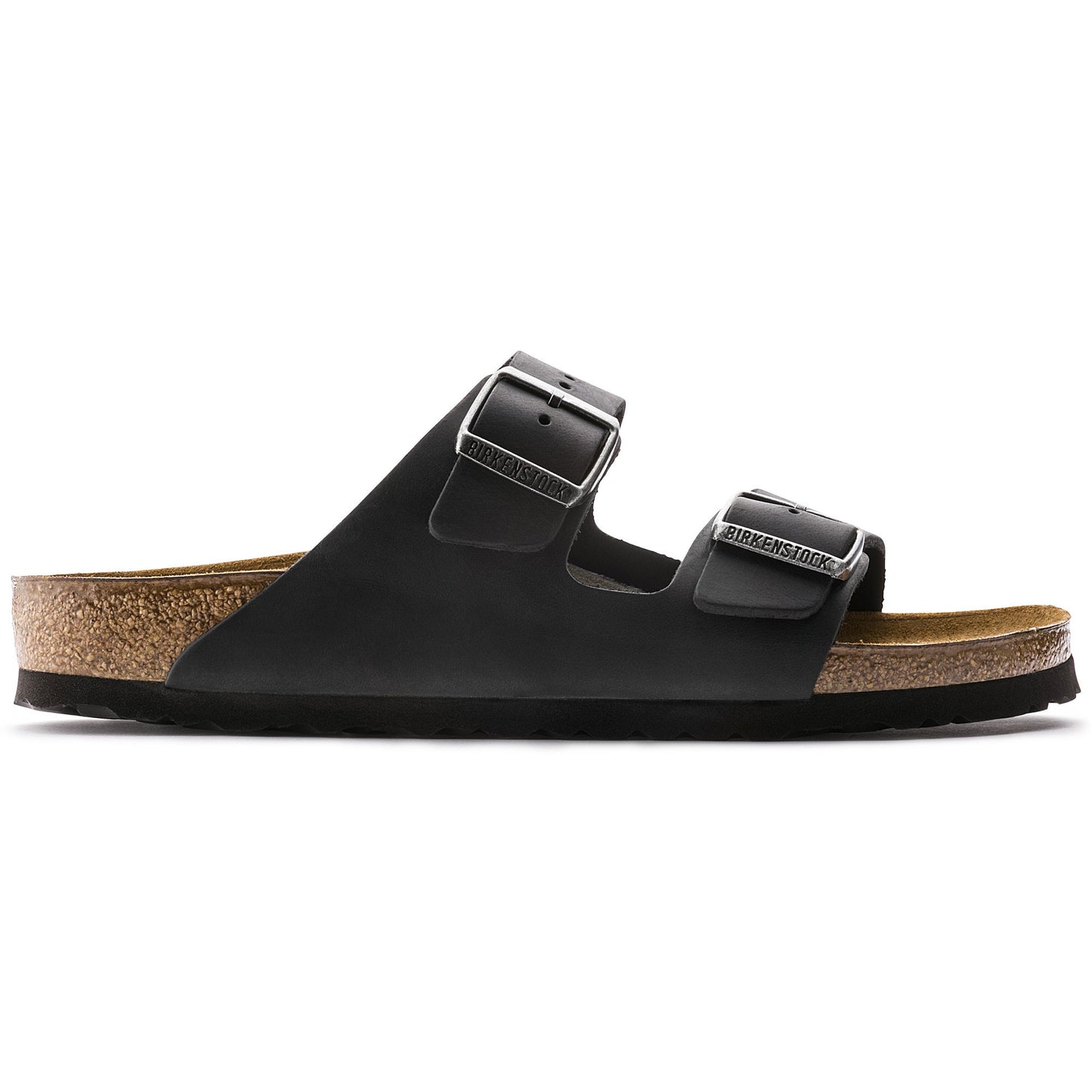 Birkenstock 0552113 Arizona Black Oiled Leather Sandals