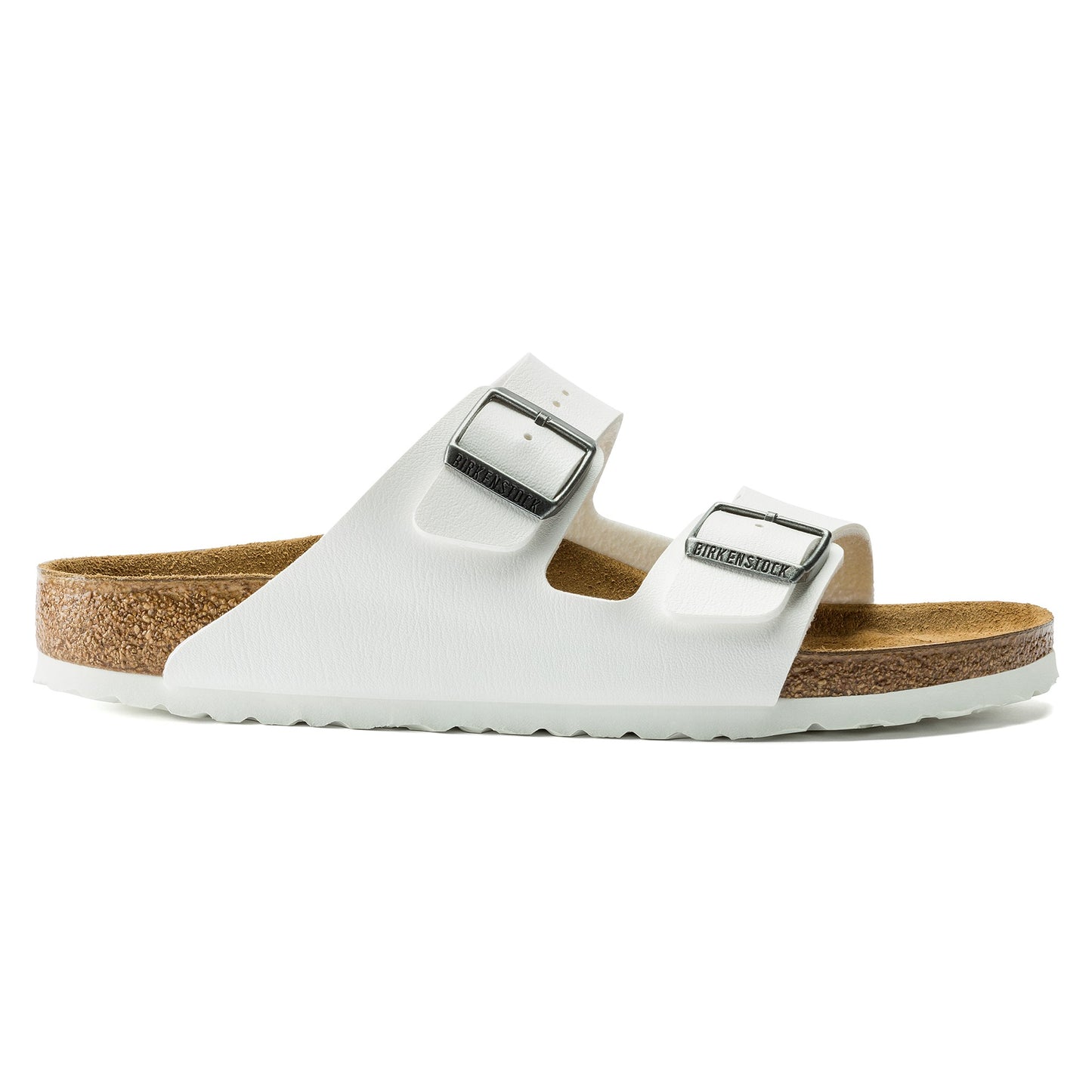 Birkenstock 0552683 Arizona Birko Flor BS White Sandals