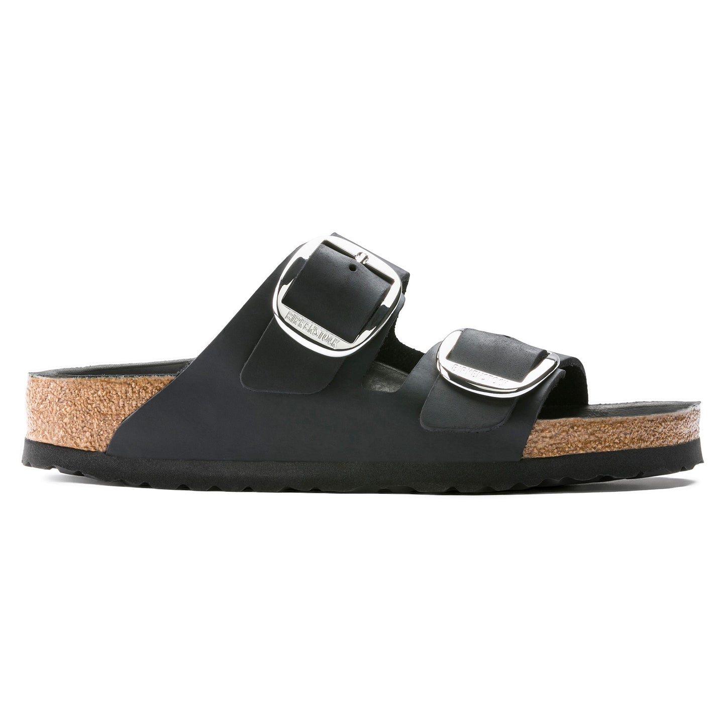 Birkenstock 1011075 Arizona Black Big Buckle Sandals
