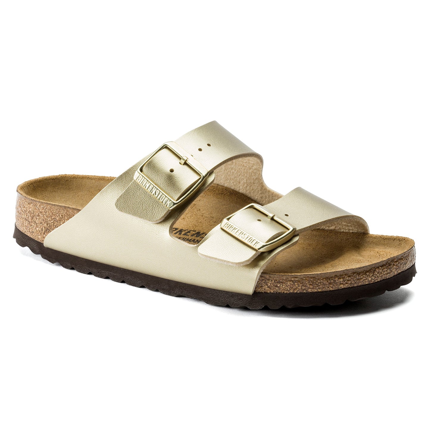 Birkenstock 1016111 Arizona BS Gold 2 Strap Sandals