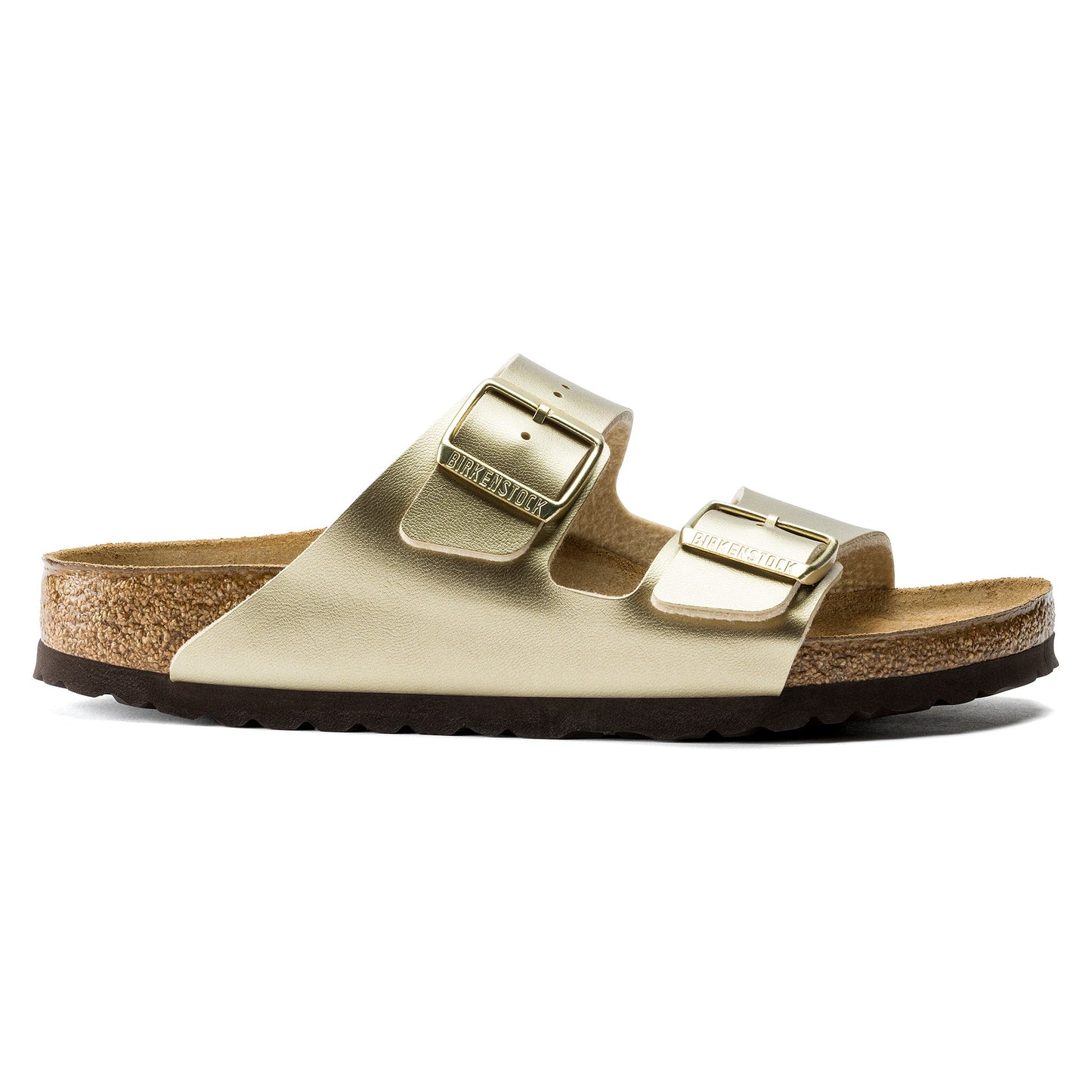 Birkenstock 1016111 Arizona BS Gold 2 Strap Sandals