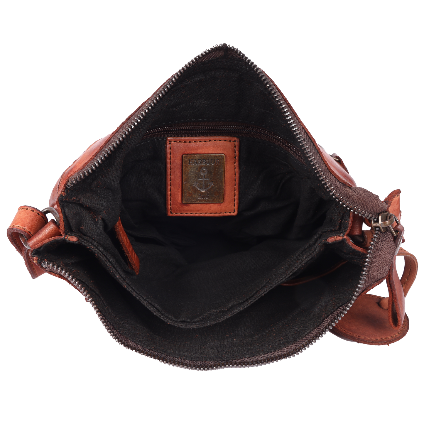 Harbour 2nd UP.13117 - Cognac Tan Crossbody Style Up Caseey Bag