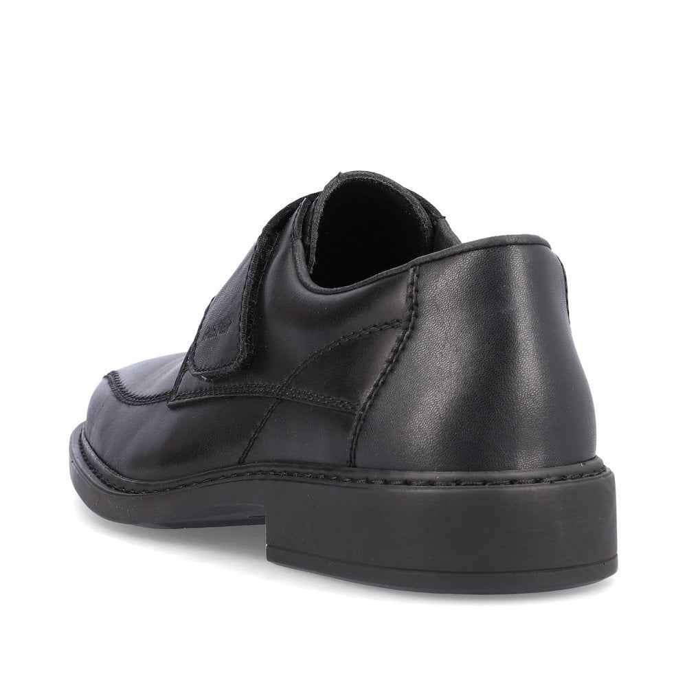 Rieker B0853-00 Black Velcro Wide Shoes