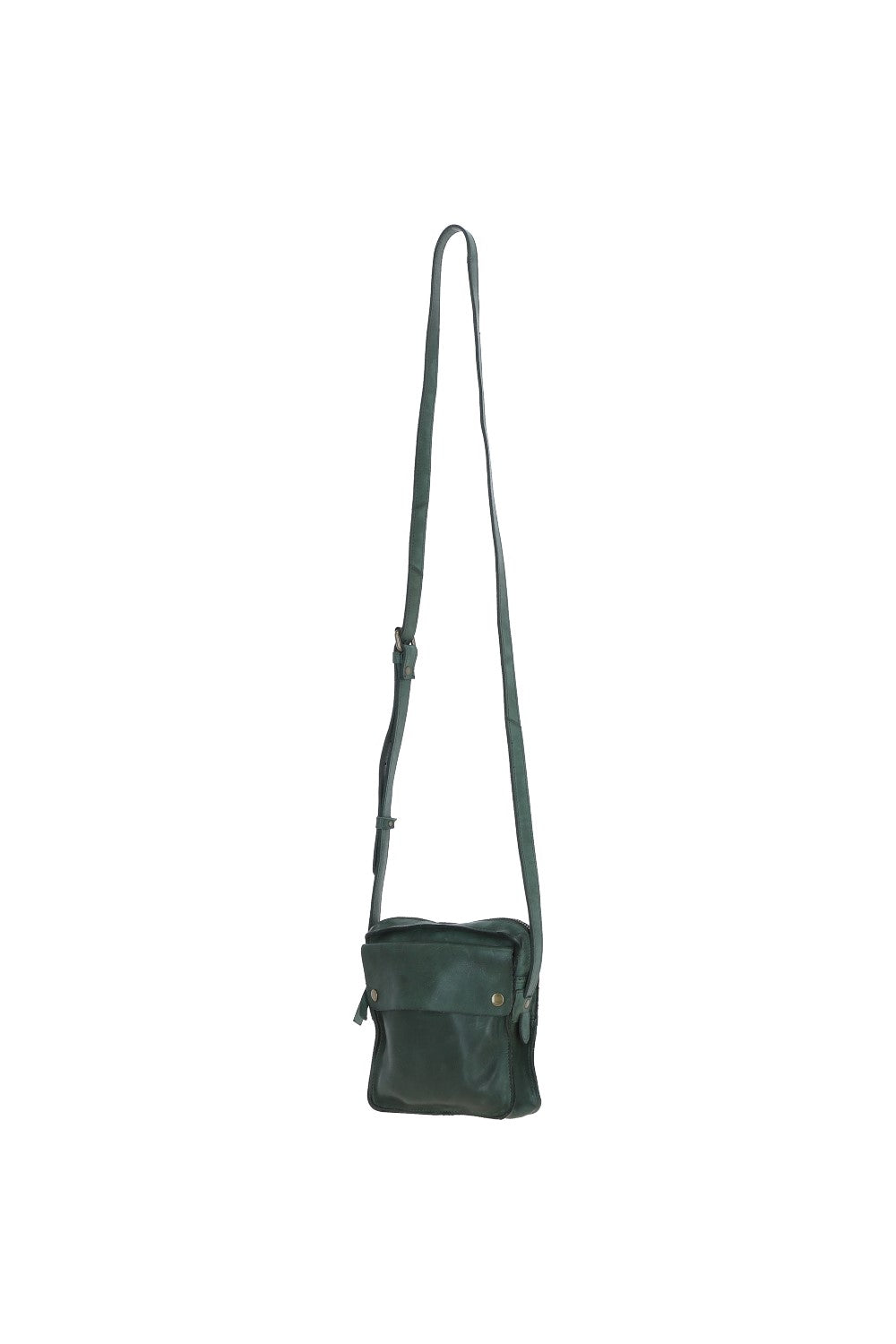 Ashwood Leather D-101 Green Handbag