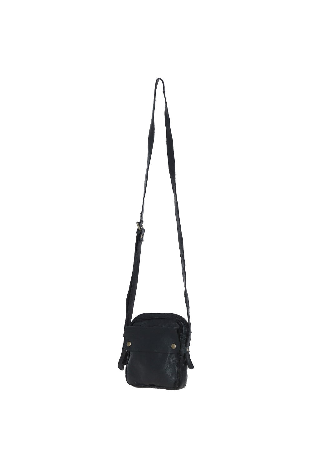 Ashwood Leather D-101 Black Bag