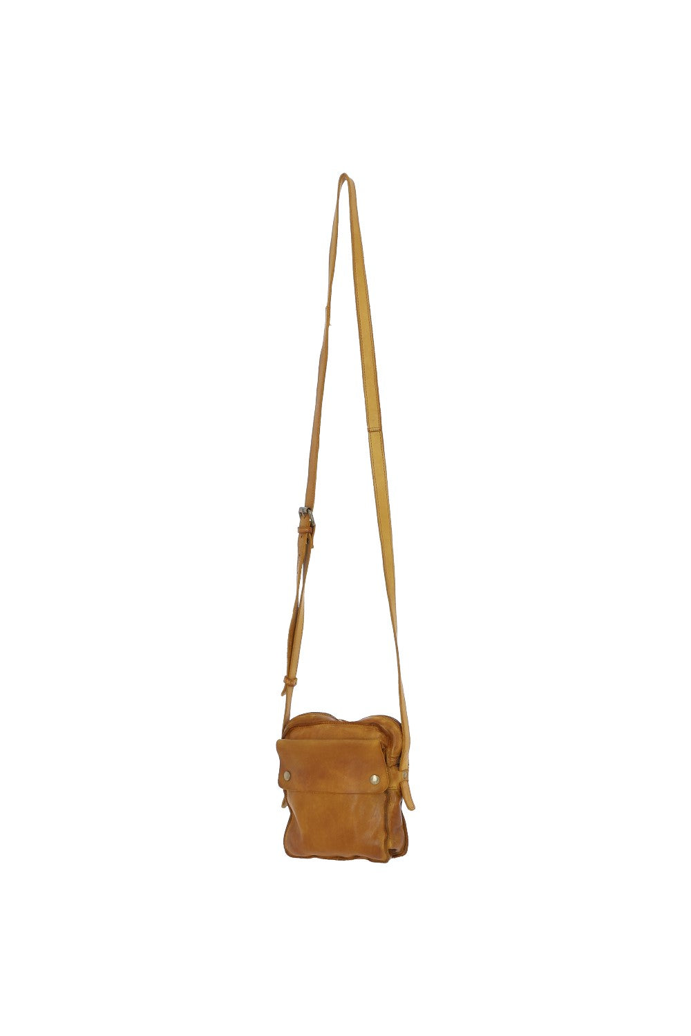 Ashwood Leather D101 Yellow Handbag