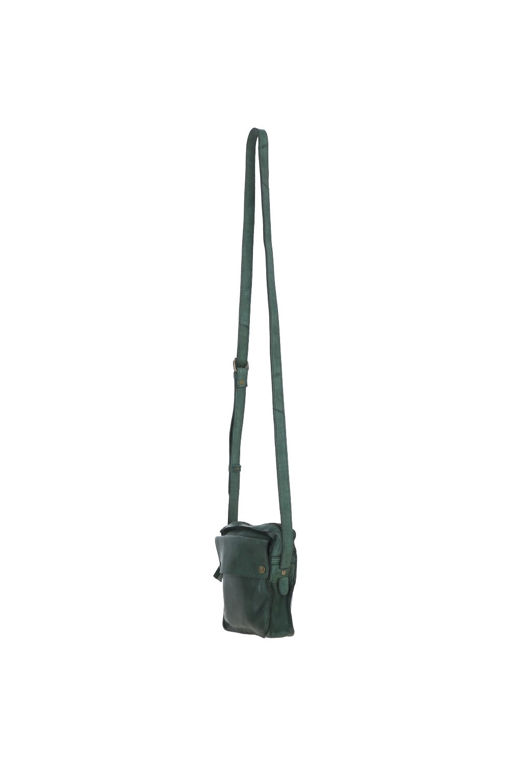 Ashwood Leather D-101 Green Handbag