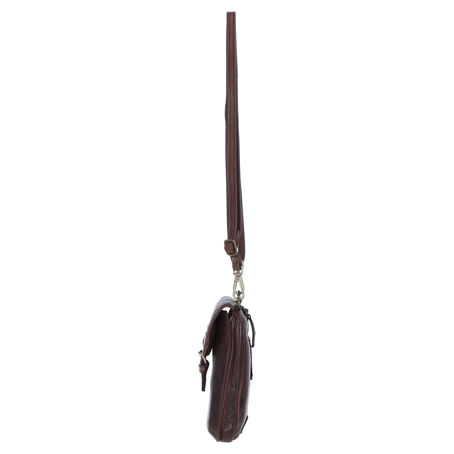 Ashwood Leather D-99 Brandy Phone Bag