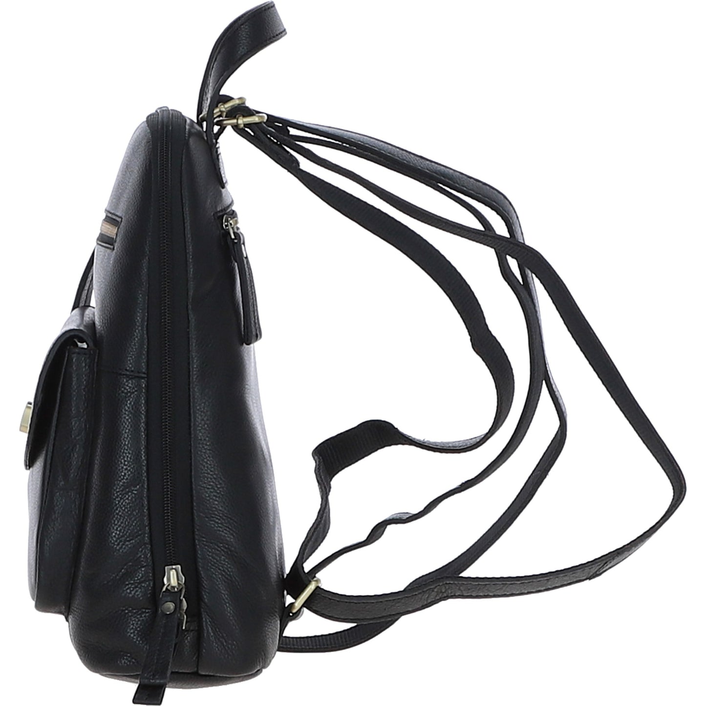 Ashwood Leather M-85 Black Backpack