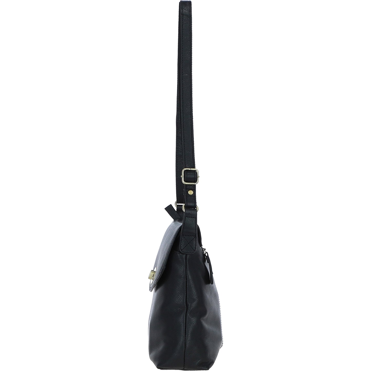 Ashwood Leather M-84 Black Leather Bag