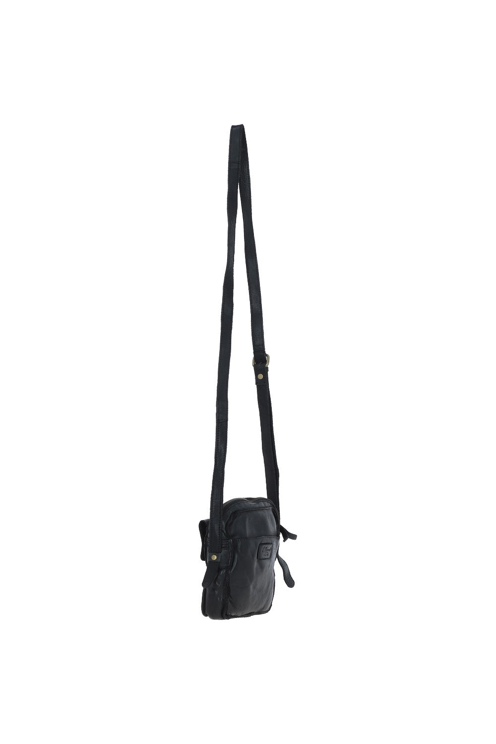 Ashwood Leather D-101 Black Bag