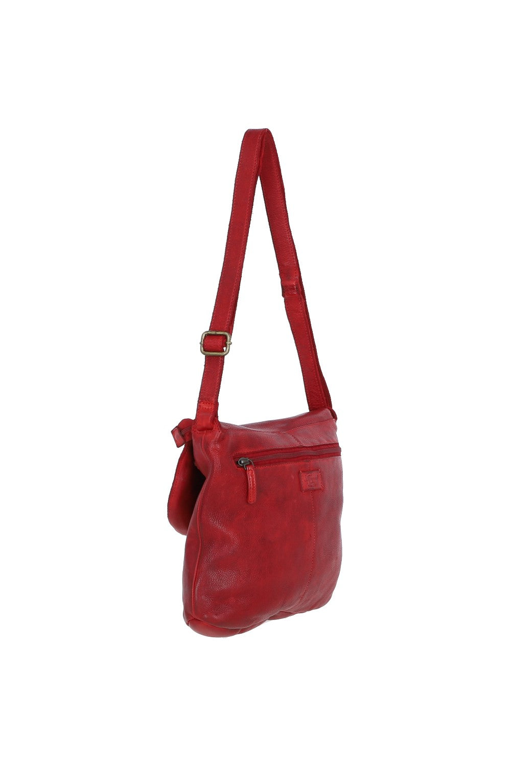 Ashwood Leather D-91 Red Leather Handbag