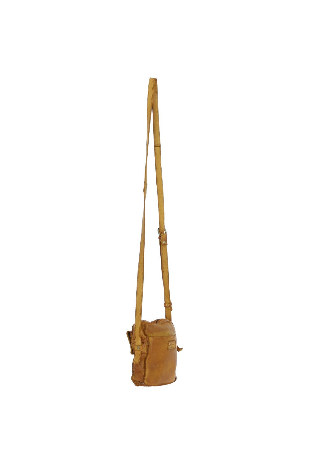 Ashwood Leather D101 Yellow Handbag
