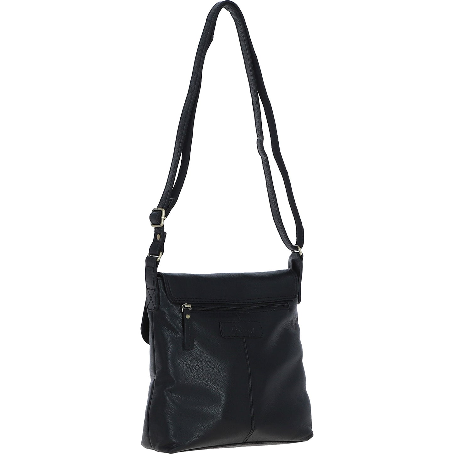 Ashwood Leather M-84 Black Leather Bag