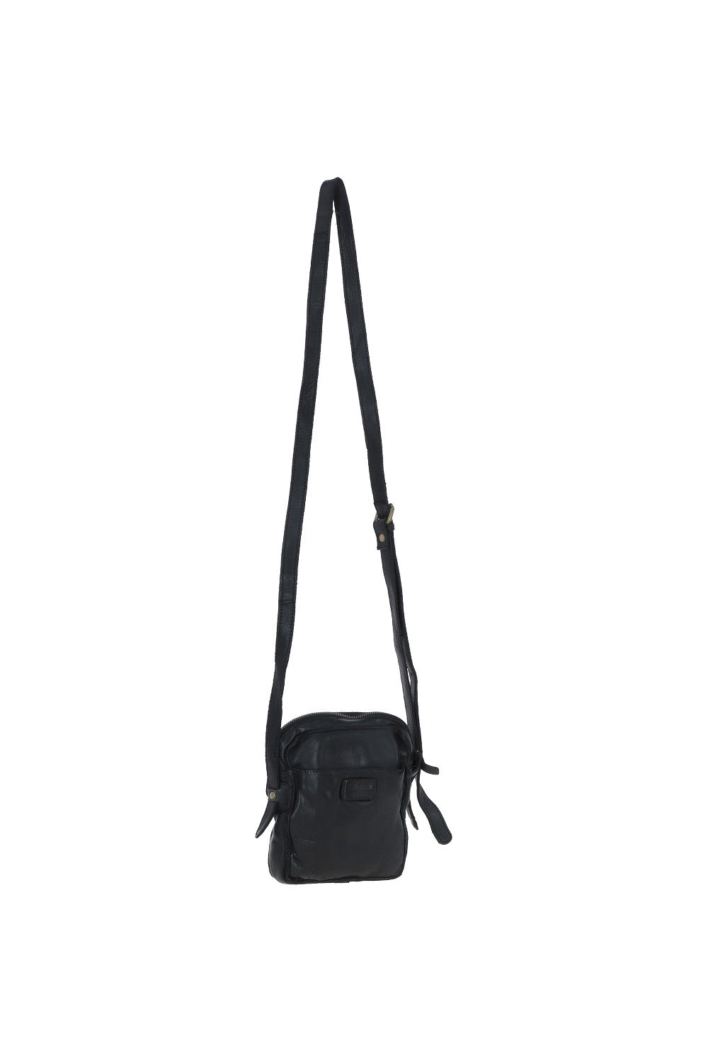 Ashwood Leather D-101 Black Bag