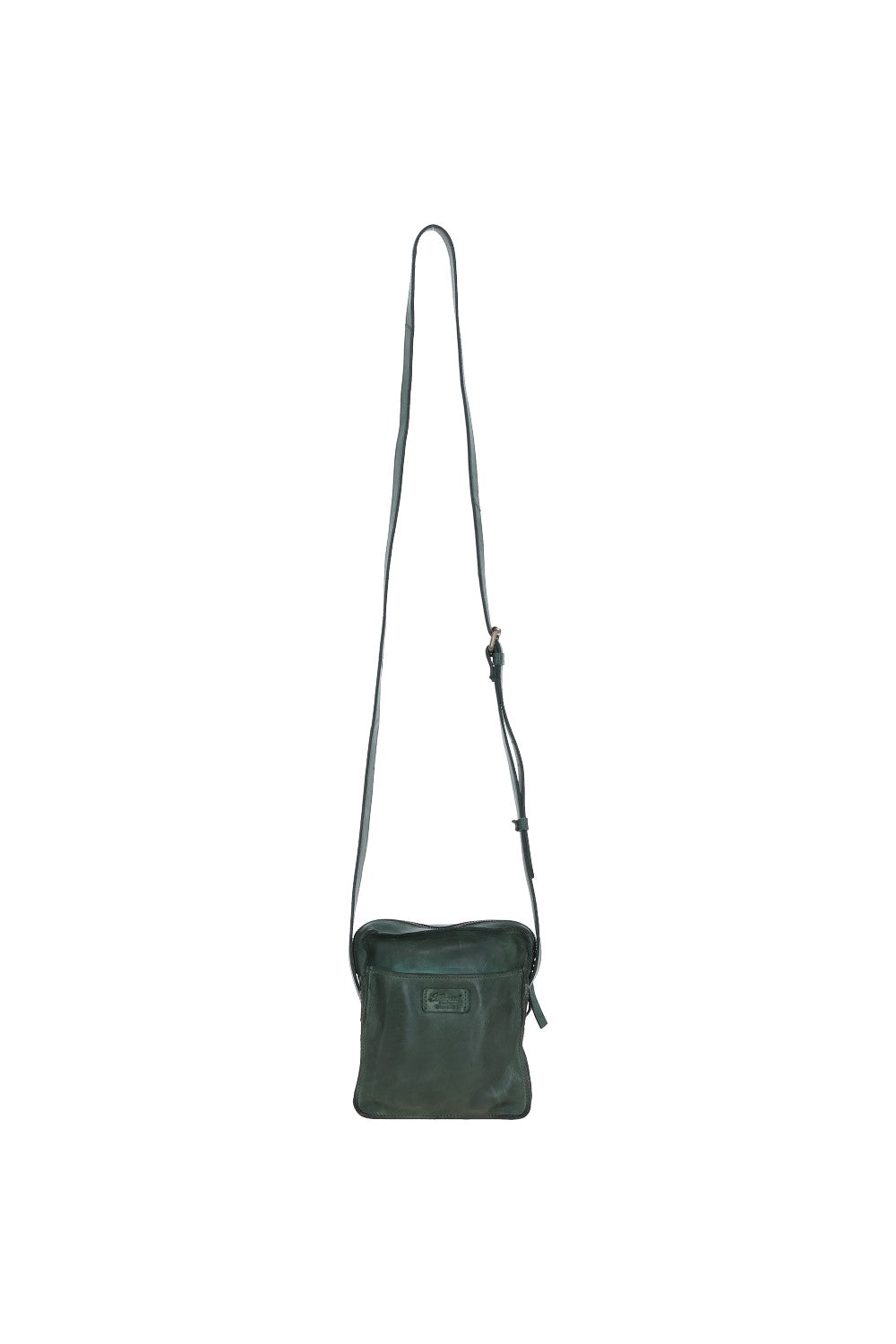 Ashwood Leather D-101 Green Handbag