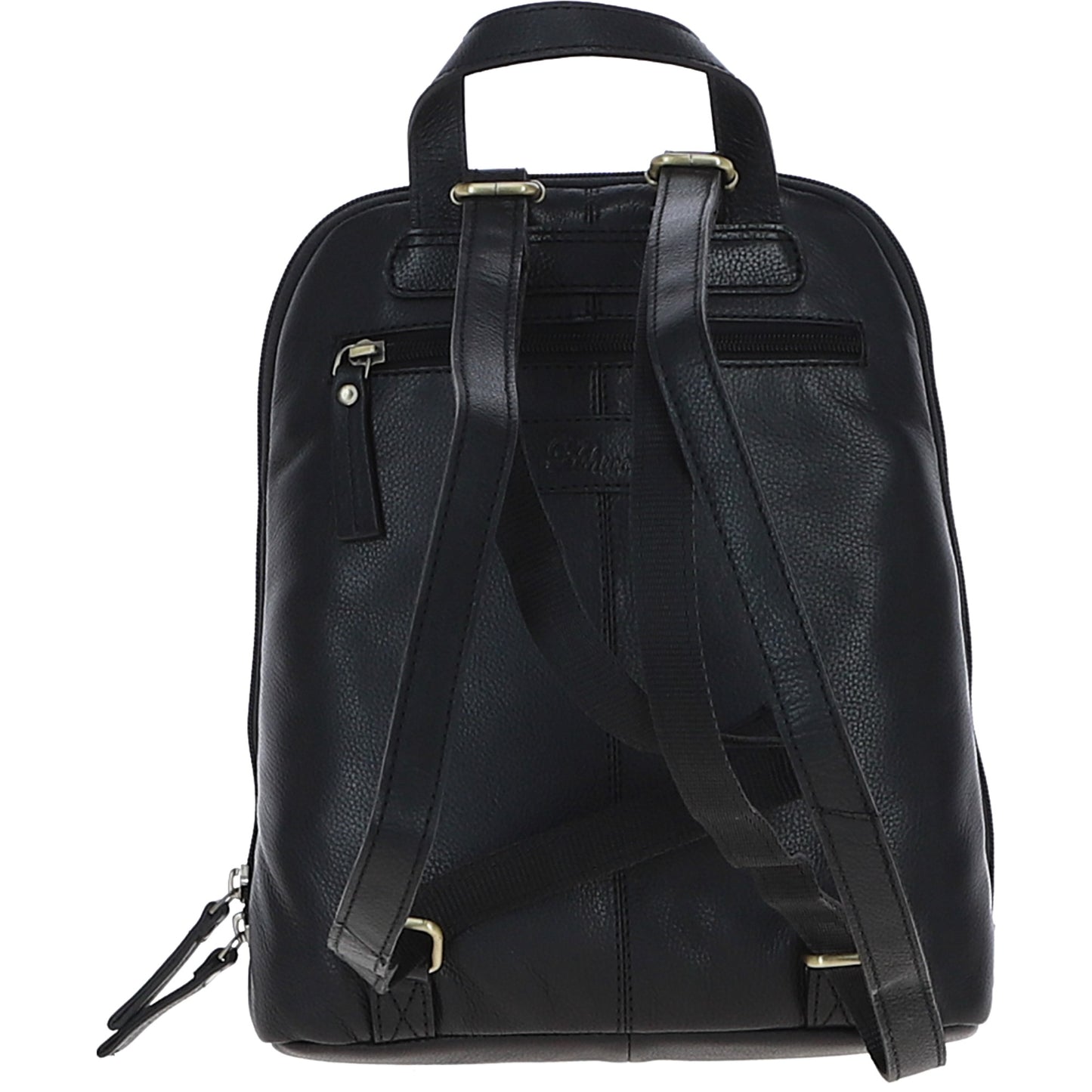 Ashwood Leather M-85 Black Backpack