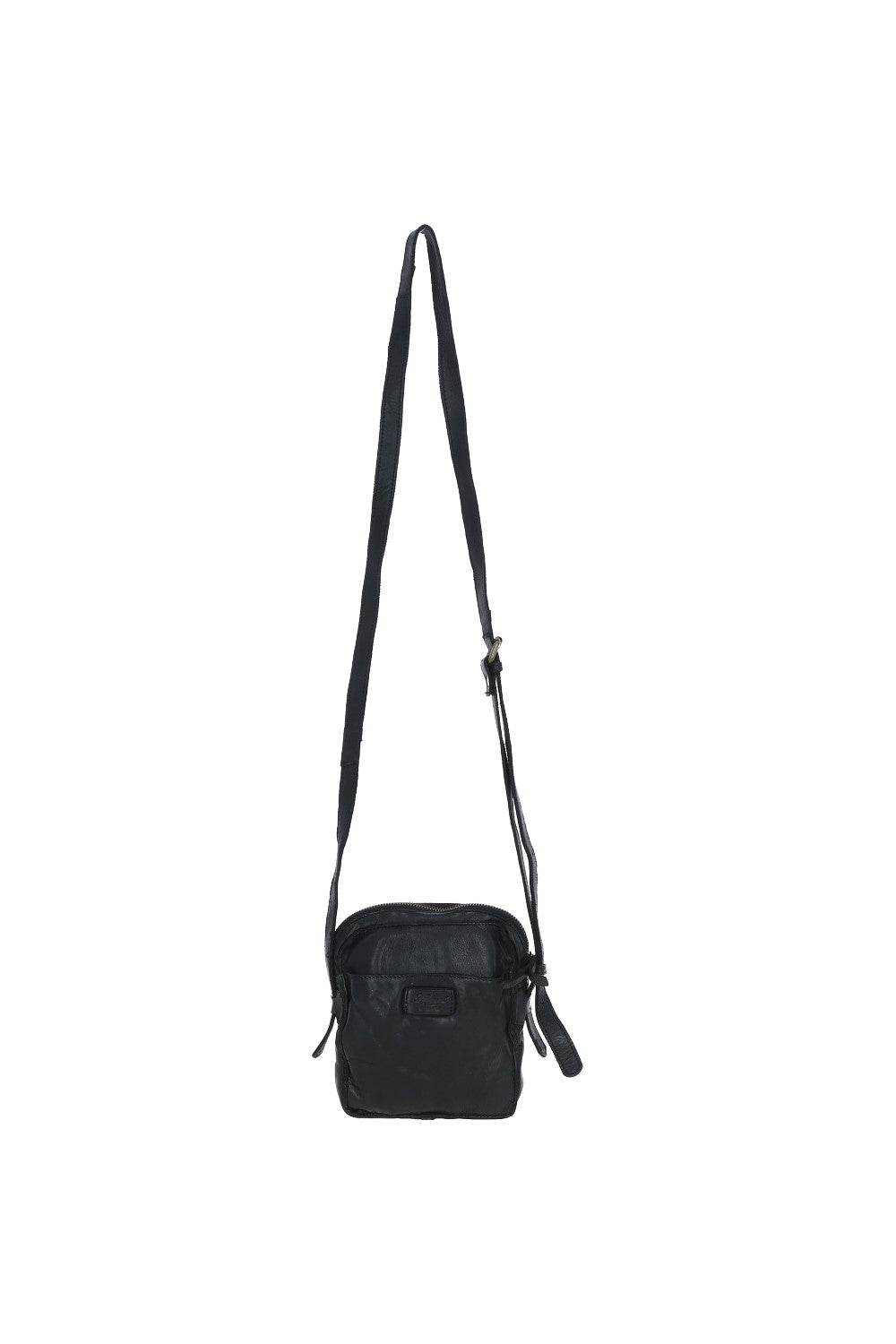 Ashwood Leather D-101 Black Bag