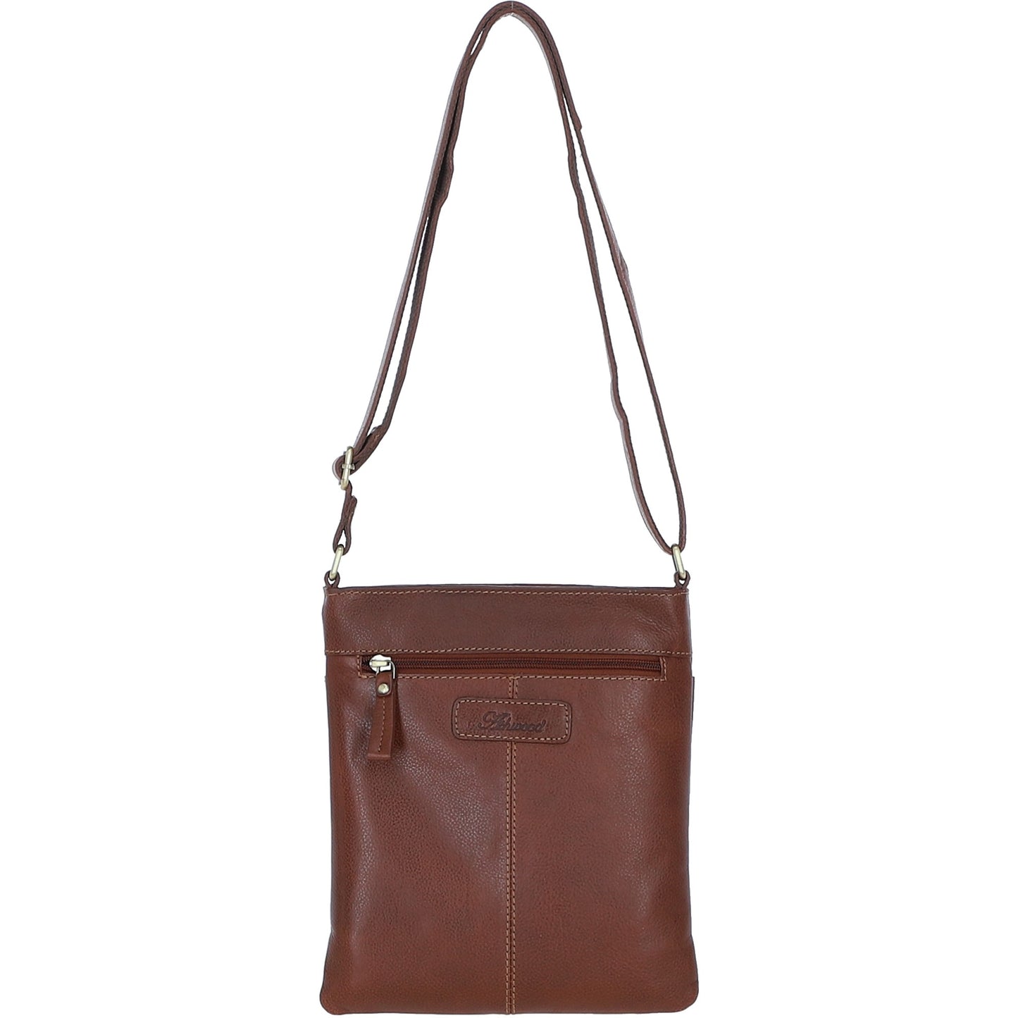 Ashwood Leather M-87 Tan Crossbody Bag