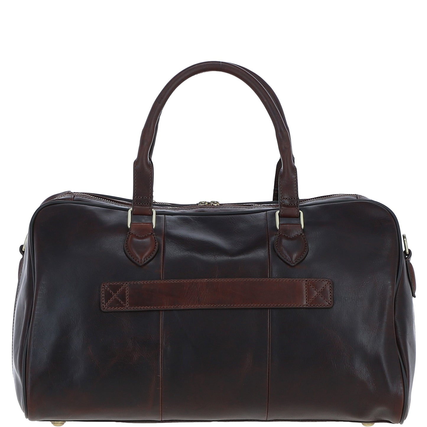 Ashwood Leather PL-47 Brown Leather Weekender Bag