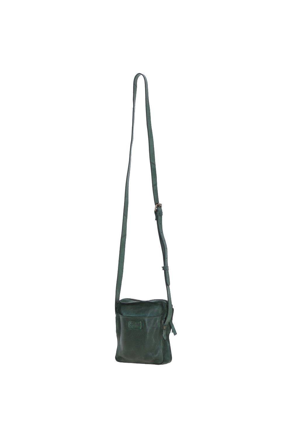 Ashwood Leather D-101 Green Handbag