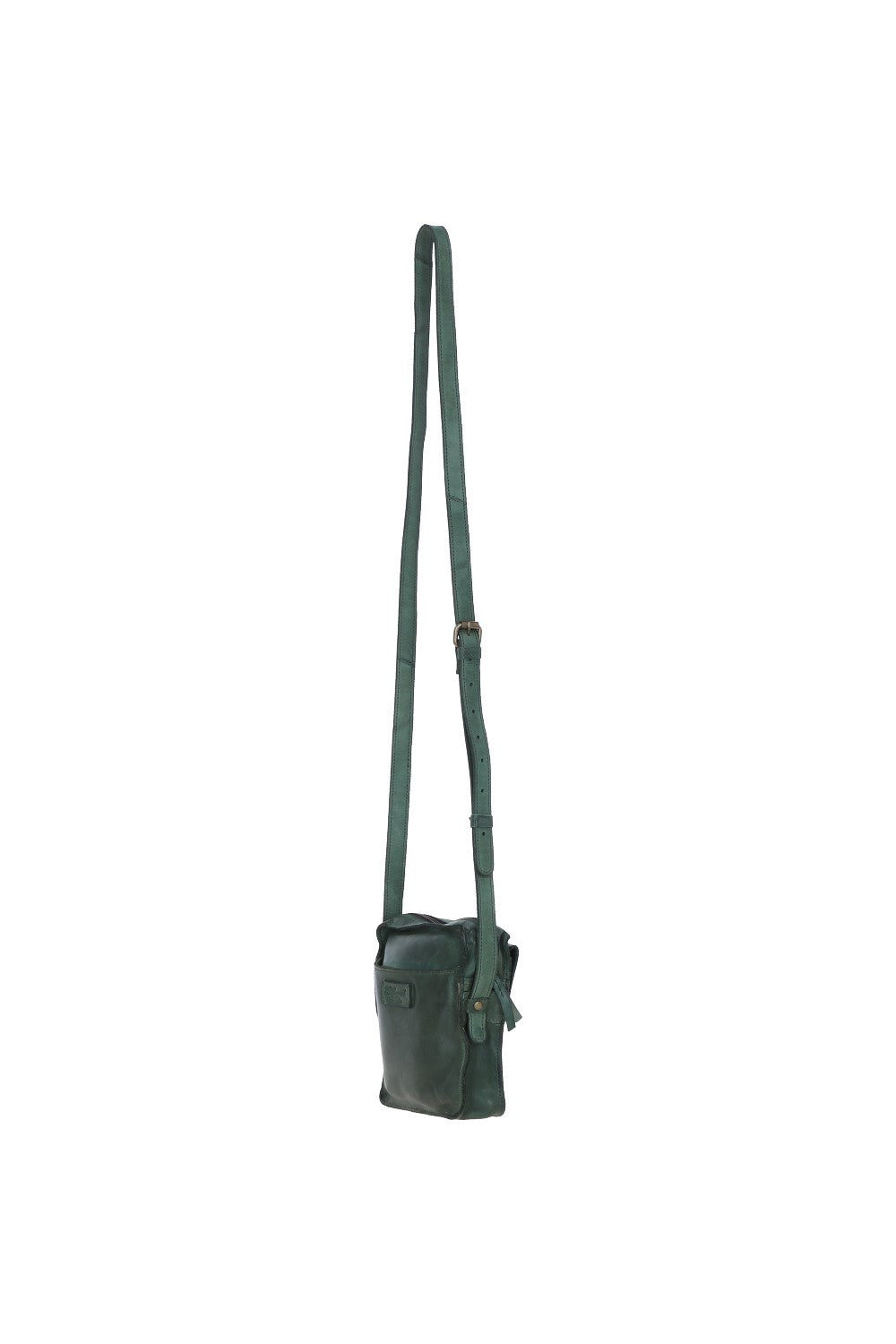 Ashwood Leather D-101 Green Handbag