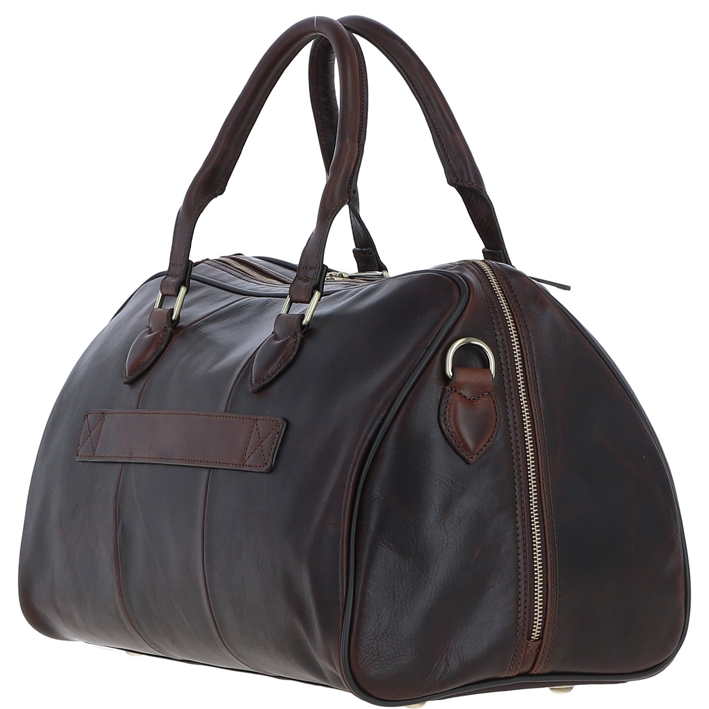 Ashwood Leather PL-47 Brown Leather Weekender Bag