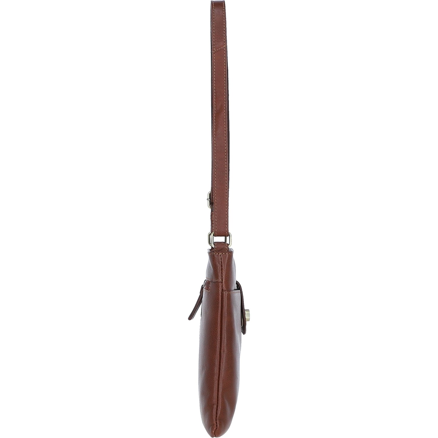 Ashwood Leather M-87 Tan Crossbody Bag