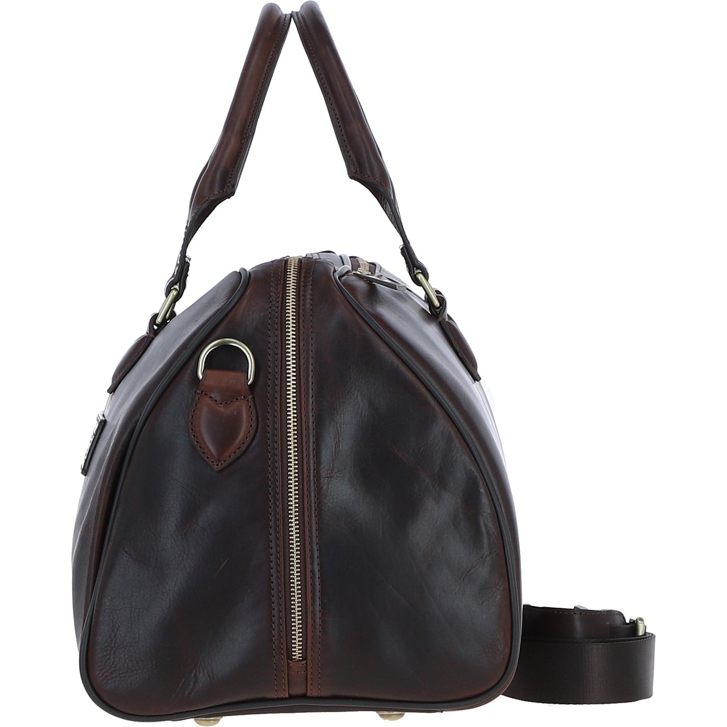 Ashwood Leather PL-47 Brown Leather Weekender Bag