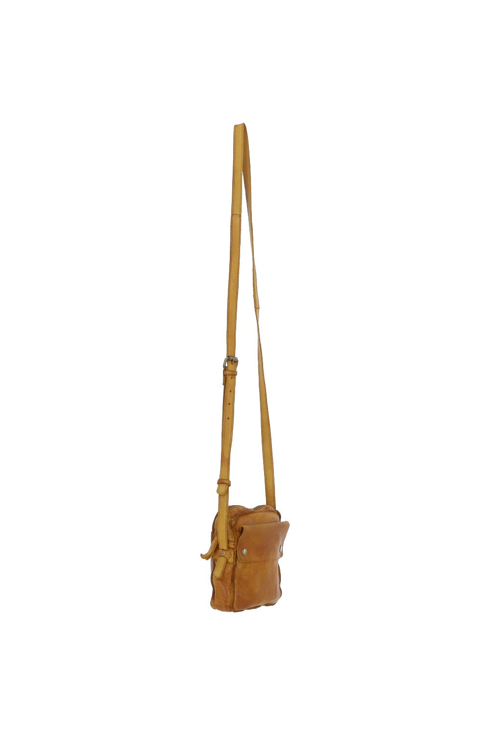 Ashwood Leather D101 Yellow Handbag