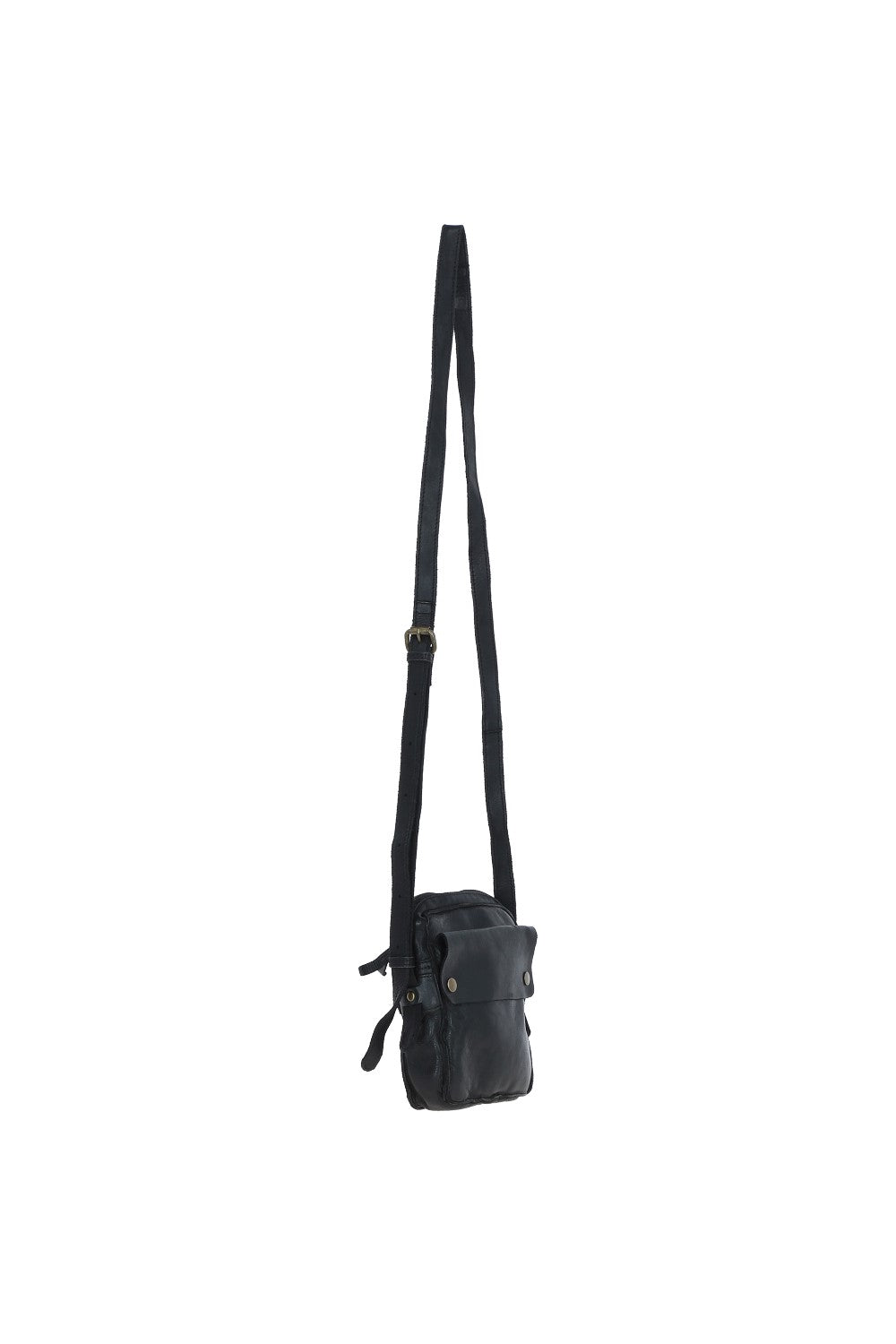 Ashwood Leather D-101 Black Bag