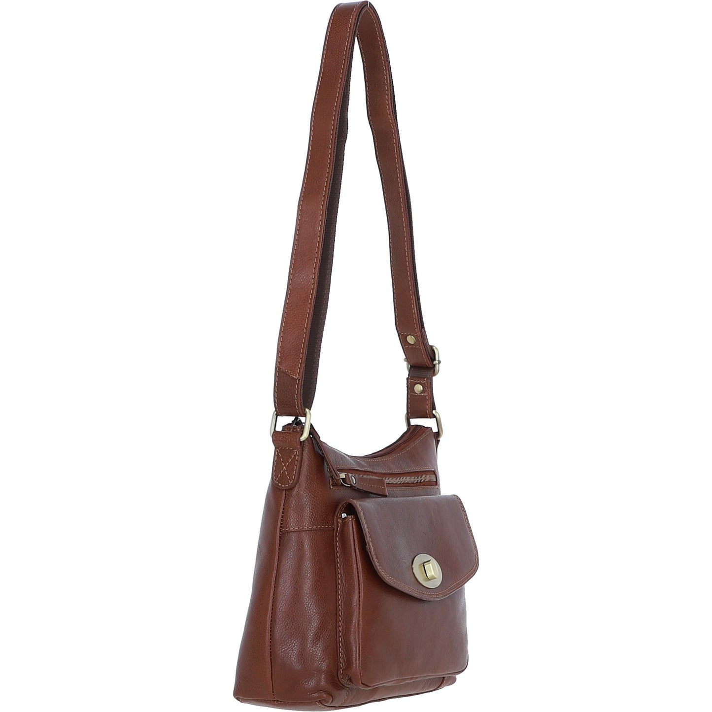 Ashwood Leather M-86 Tan Leather Bag