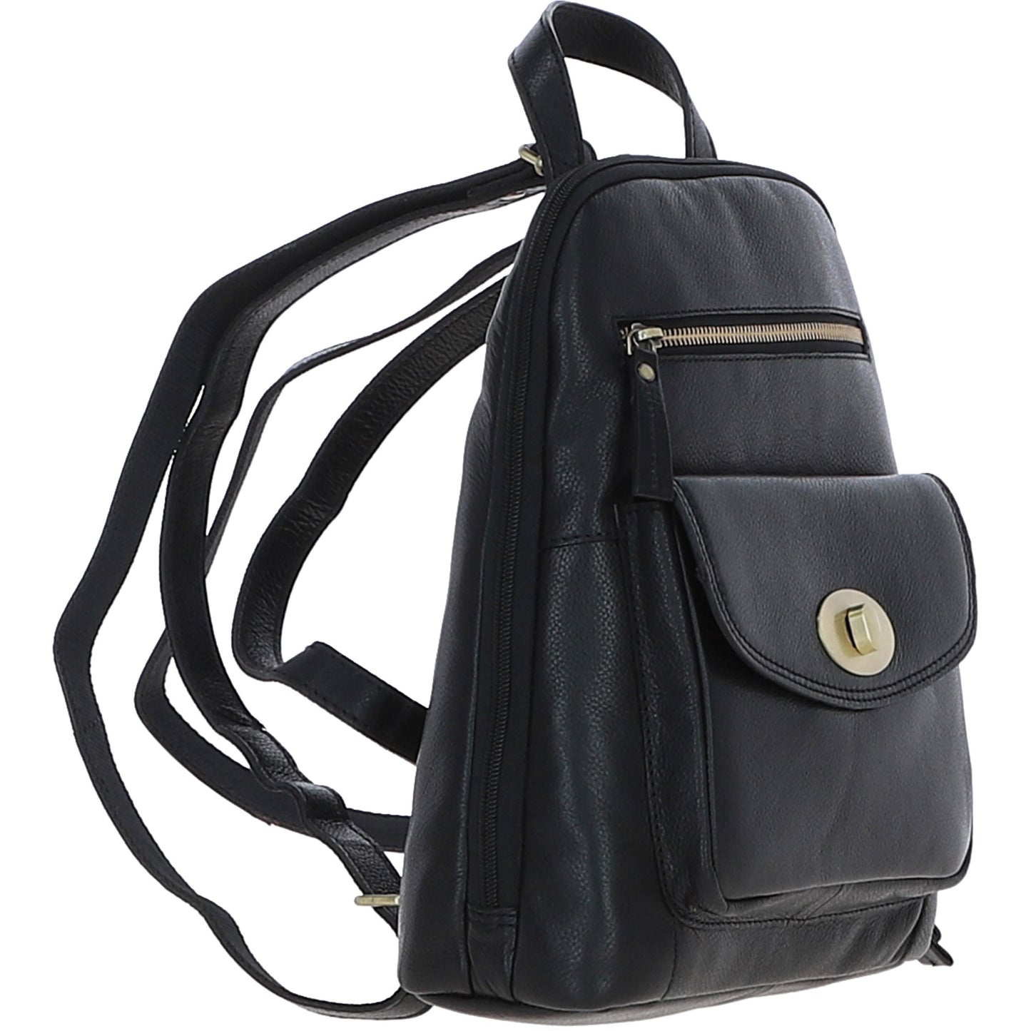 Ashwood Leather M-85 Black Backpack