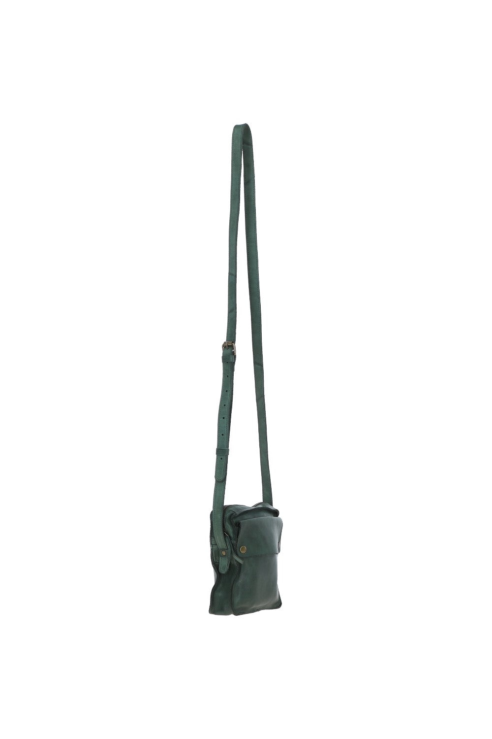 Ashwood Leather D-101 Green Handbag