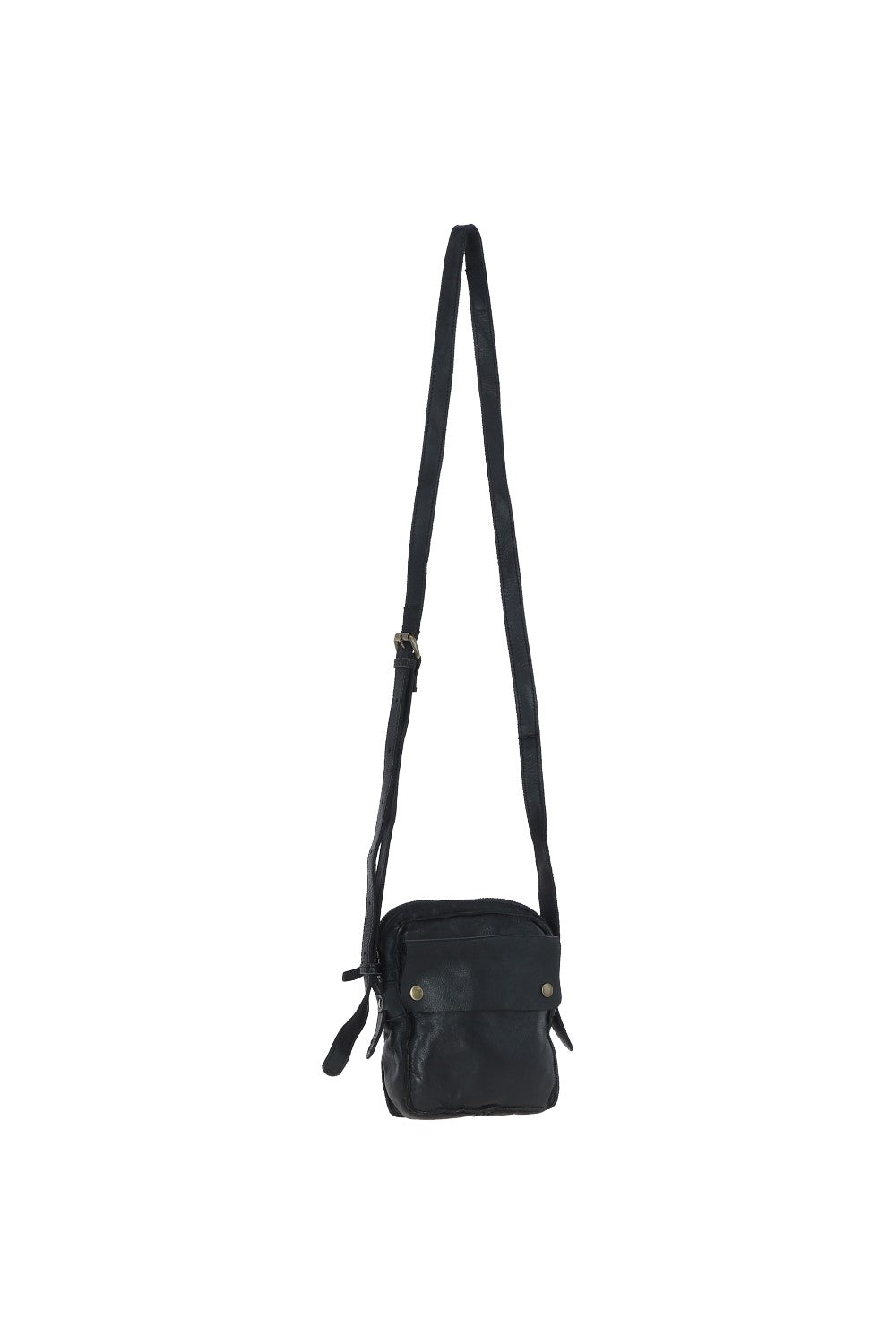 Ashwood Leather D-101 Black Bag