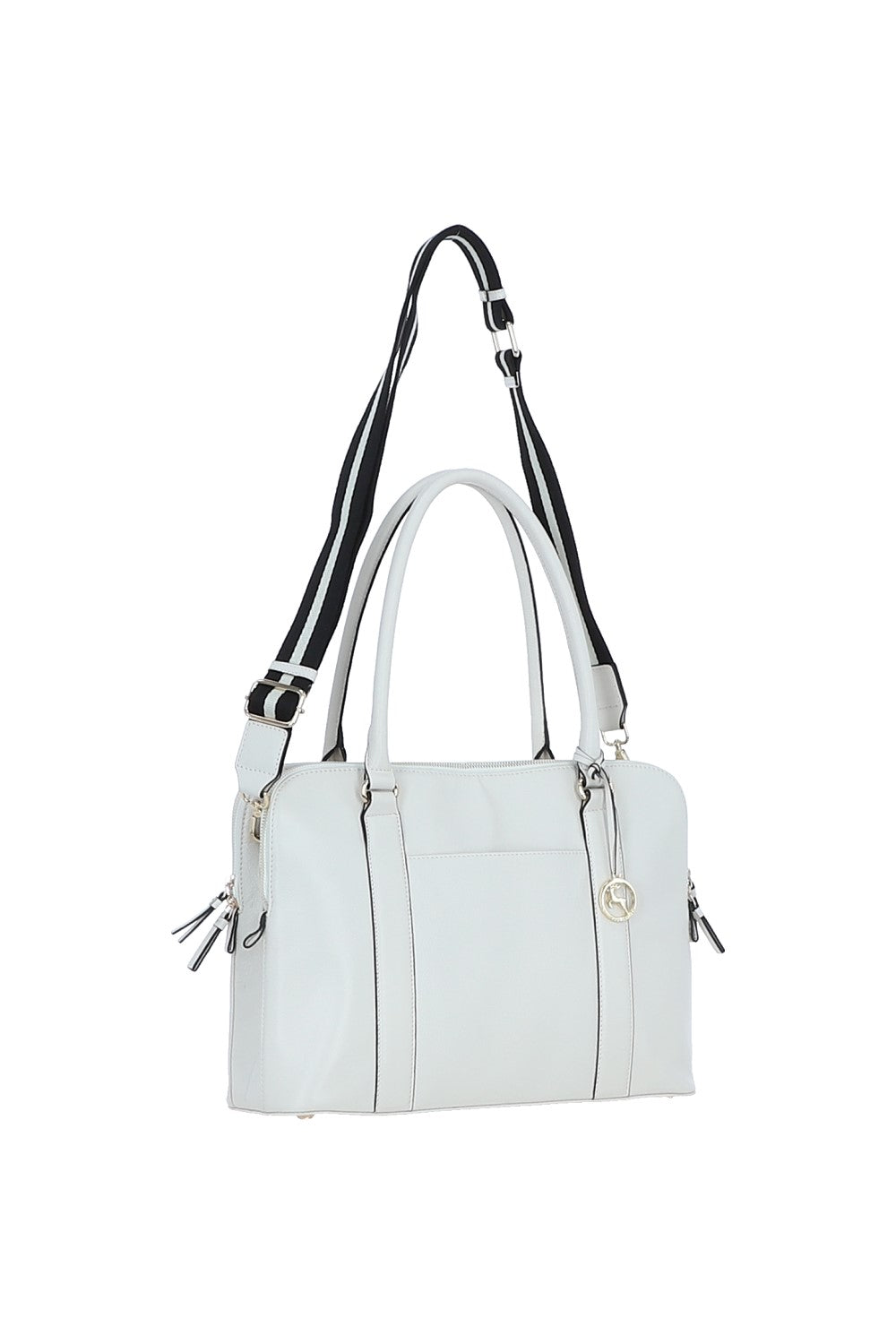 Ashwood Leather X-39 White Handbag