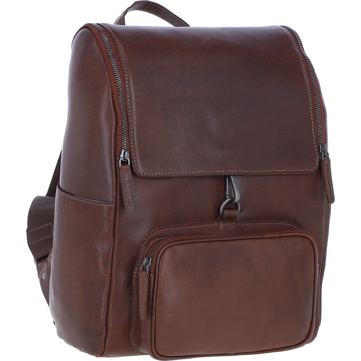 Ashwood Leather S-64 Brown Leather Backpack