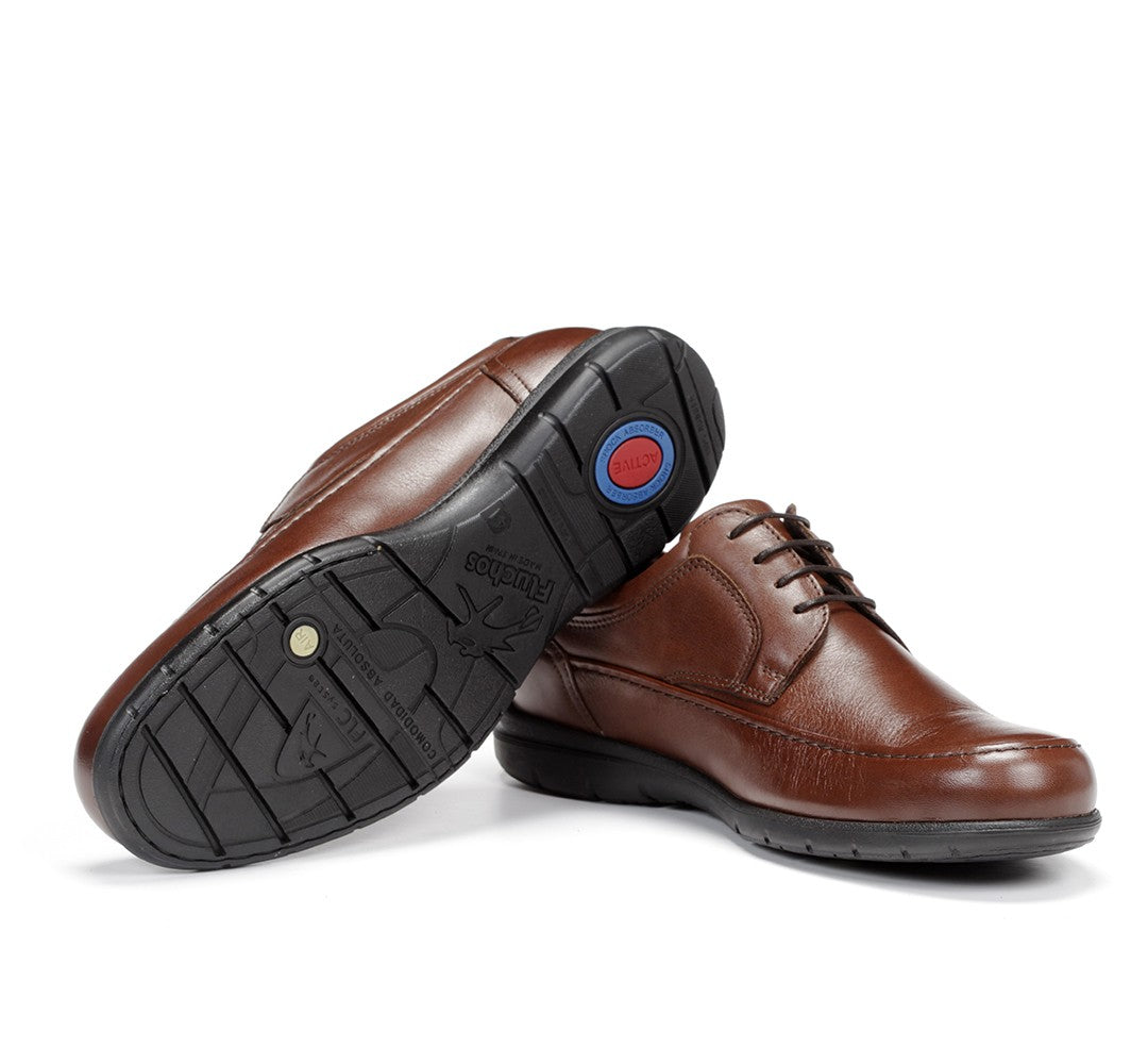 Fluchos Luca 8498 Brown Lace Casual Shoe