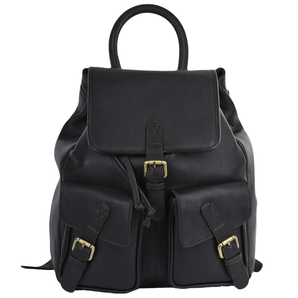 Ashwood Leather Rucksack Tumble Brown Rucksack Backpack The Shoe Parlour