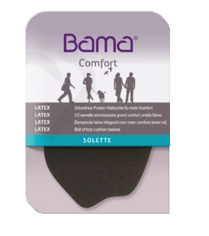 Bama Comfort Solette Toeless Latex/1/2 foam insole