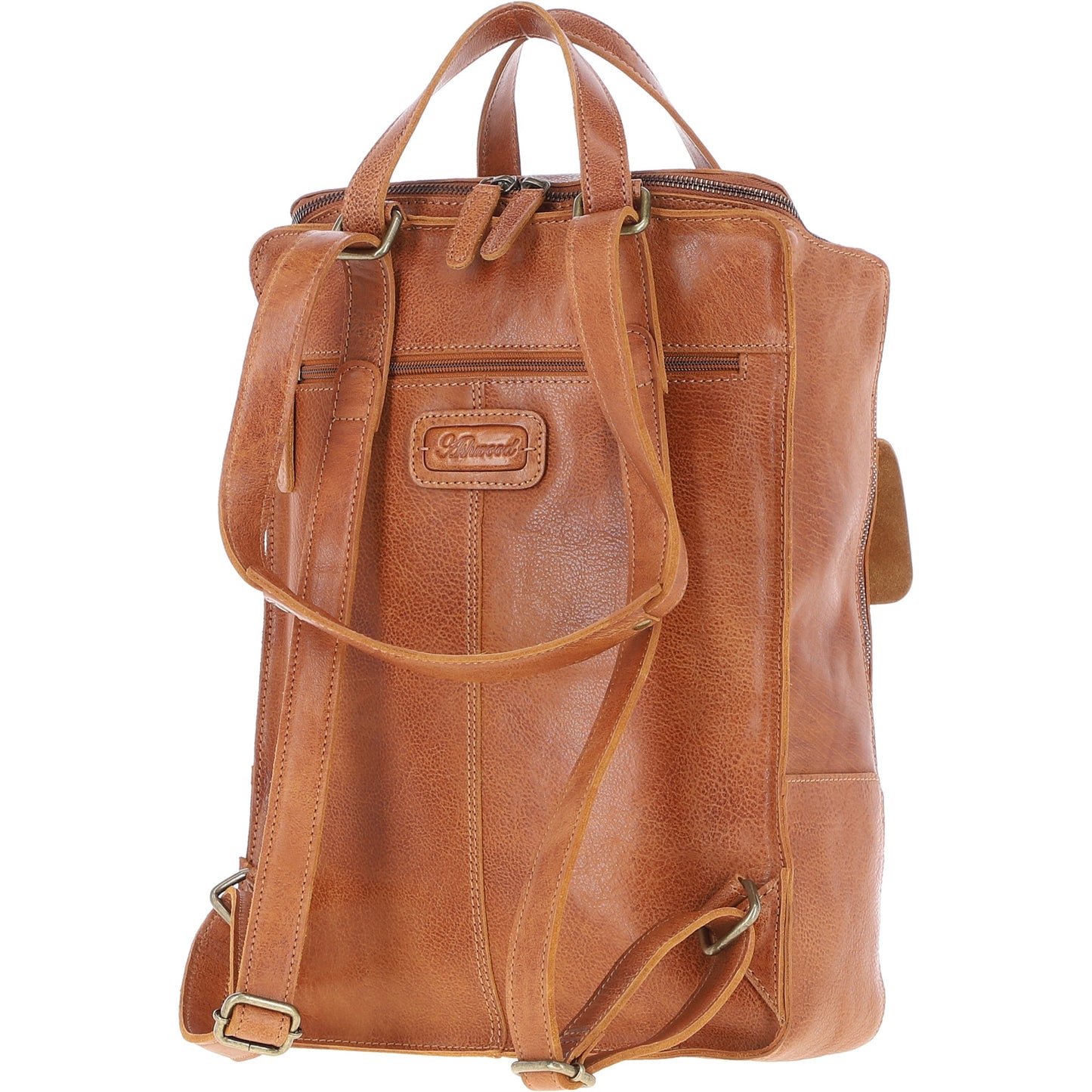 Ashwood Leather TOMMY Tan Leather Rucksack