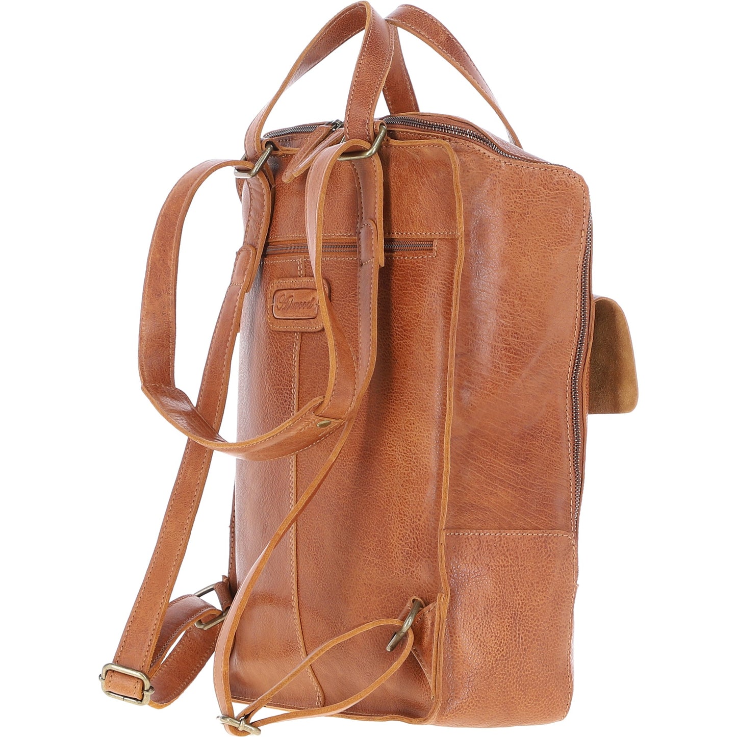 Ashwood Leather TOMMY Tan Leather Rucksack