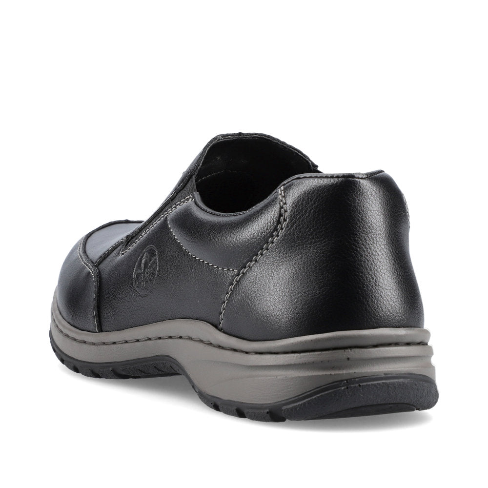 Rieker 03354-03 Black Casual Slip On Shoes