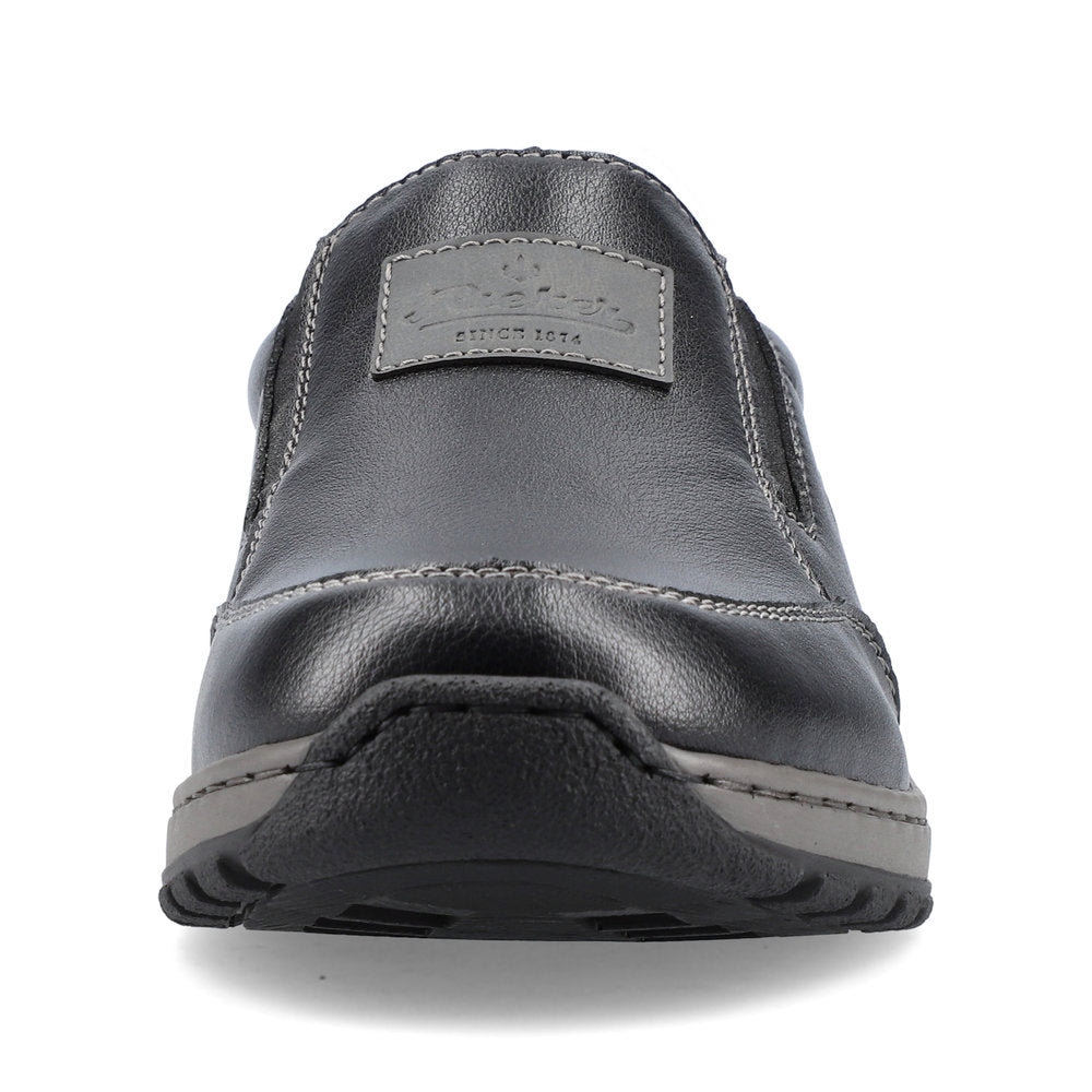 Rieker 03354-03 Black Casual Slip On Shoes