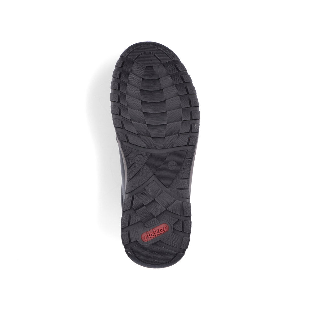 Rieker 03354-03 Black Casual Slip On Shoes