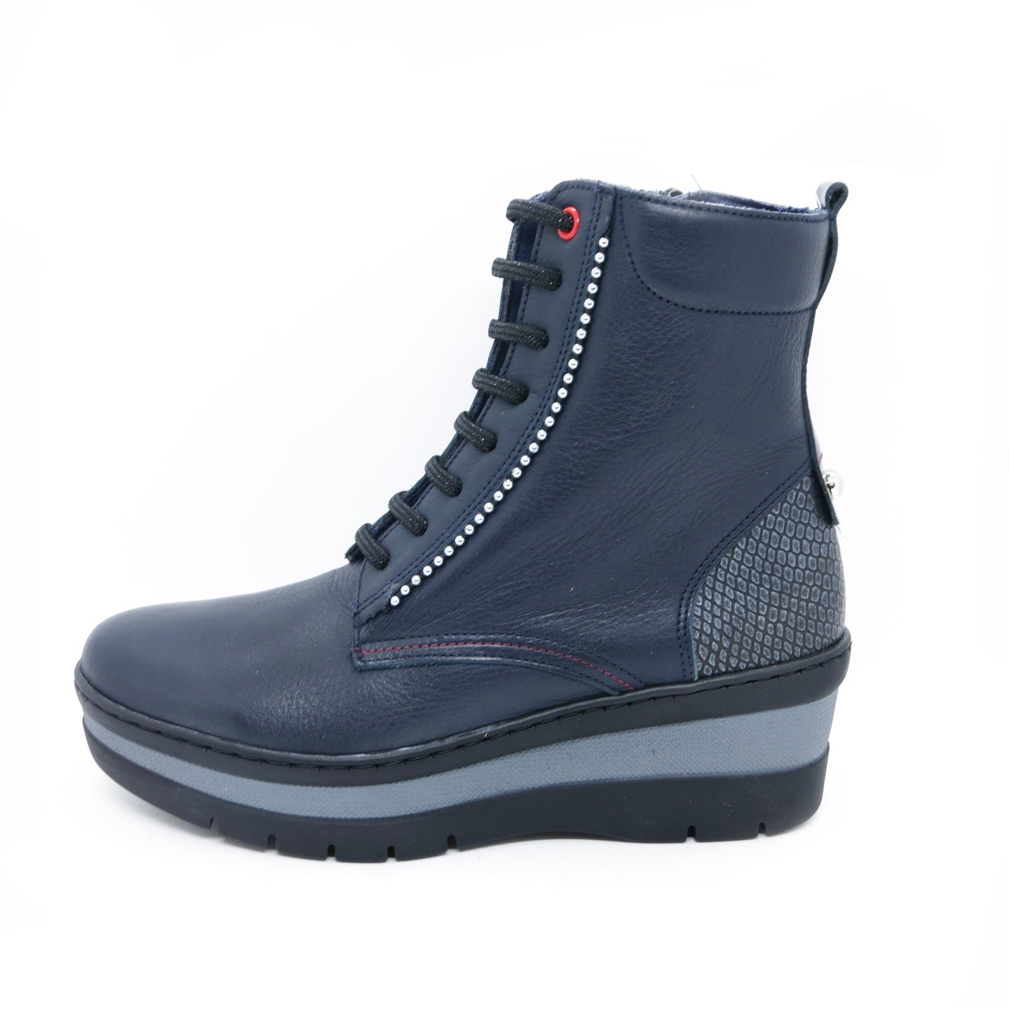 Notton 0657 122 Navy Azul 01 Stud Boots