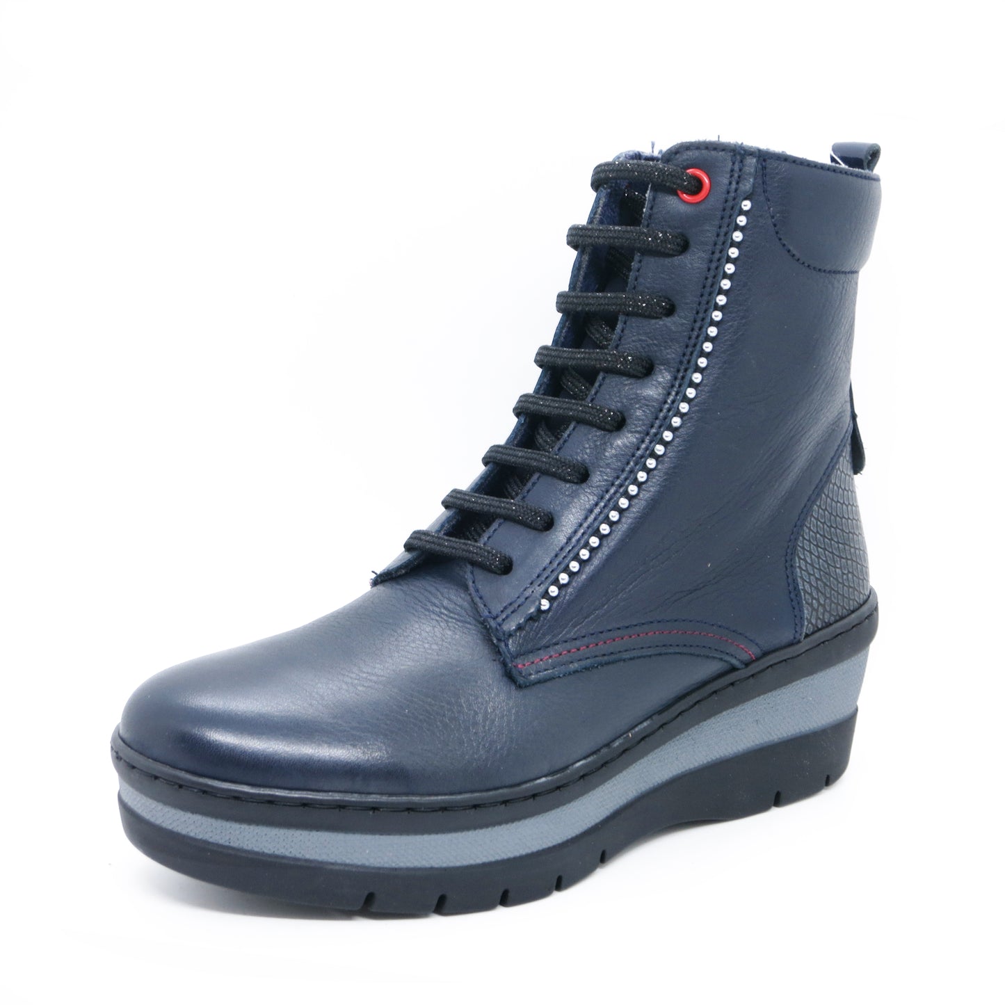 Notton 0657 122 Navy Azul 01 Stud Boots