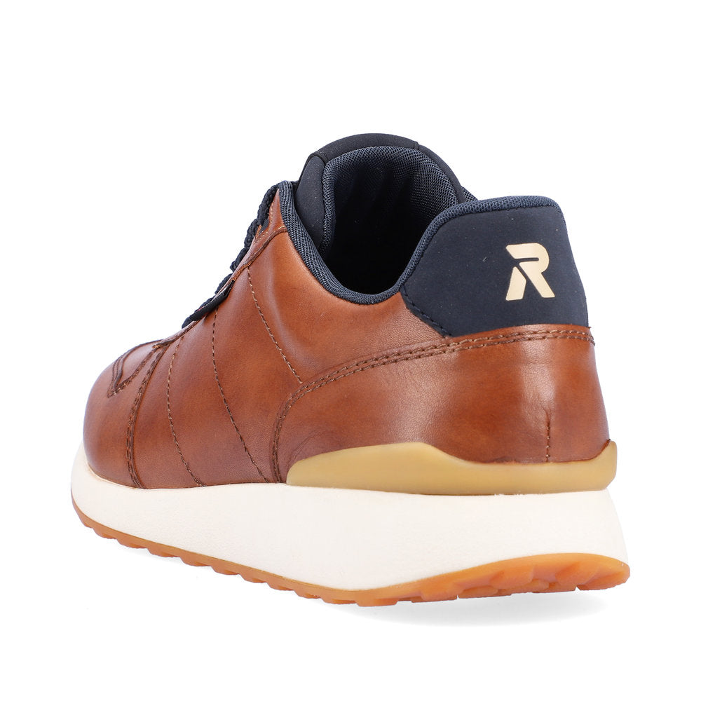 Rieker 07605-24 Evolution Brown & Navy Sneakers